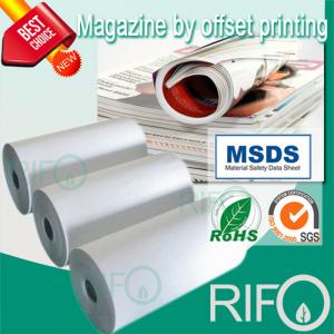 Rph-100 Hârtie sintetică albă BOPP pentru materiale tiparite pentru reviste tipografice